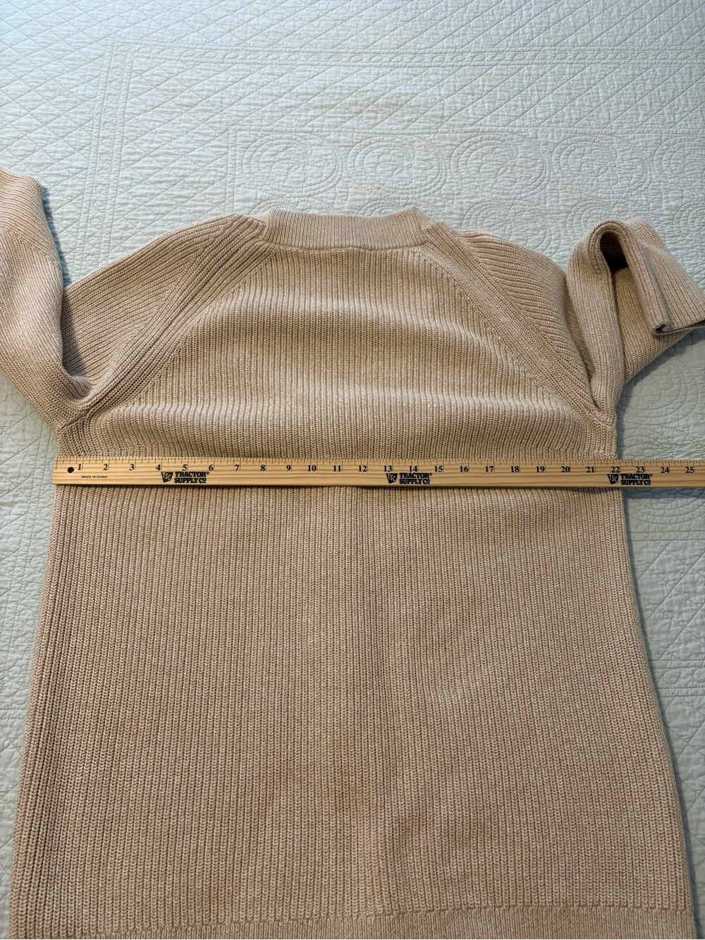 COS longline v-neck cardigan. Size medium. - Picture 9 of 11